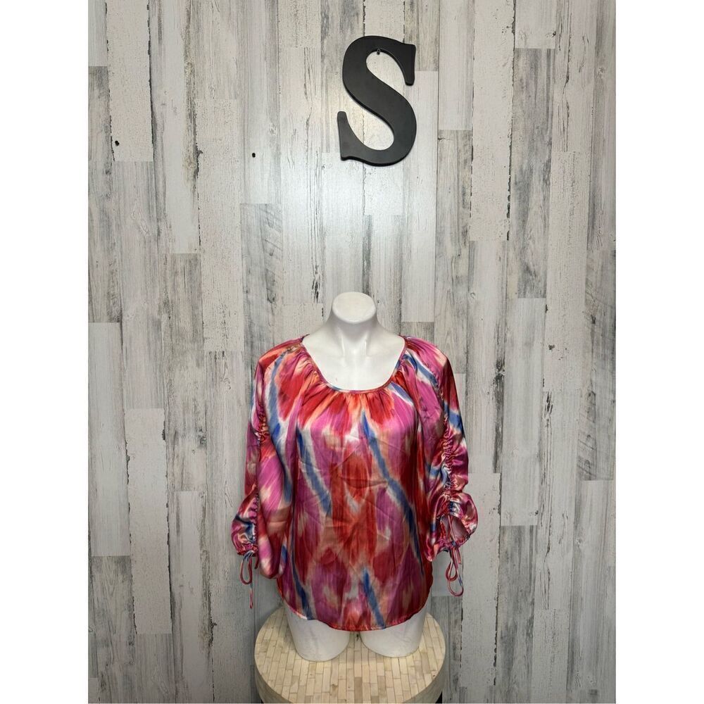 Chenault pink blouse